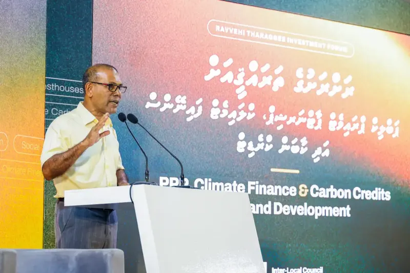 މިހާރު ތިބި ޕީއެންސީގެ ކައުންސިލަރުންގެ ތެރެއިން ދެބައިކުޅަ އެއްބައި ކައުންސިލަރުން ފެނަށް ދިރުނީ އަޅުގަނޑުމެންގެ ތެރެއިން: ރައީސް ނަޝީދު