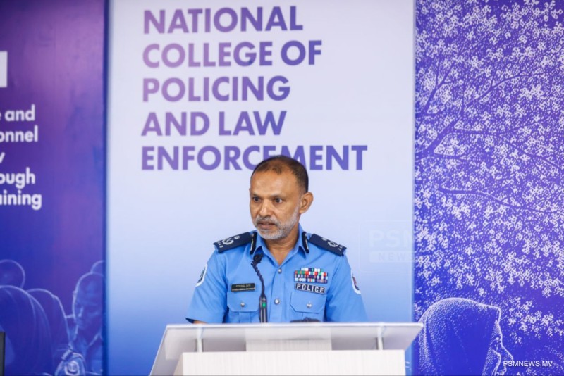 "އިންޓަރޕޯލް ޕްރޮގްރާމުން ދަސްވި ކަންކަމުން ފުލުހުންގެ ޤާބިލުކަން އިތުރުކުރެވޭނެ"