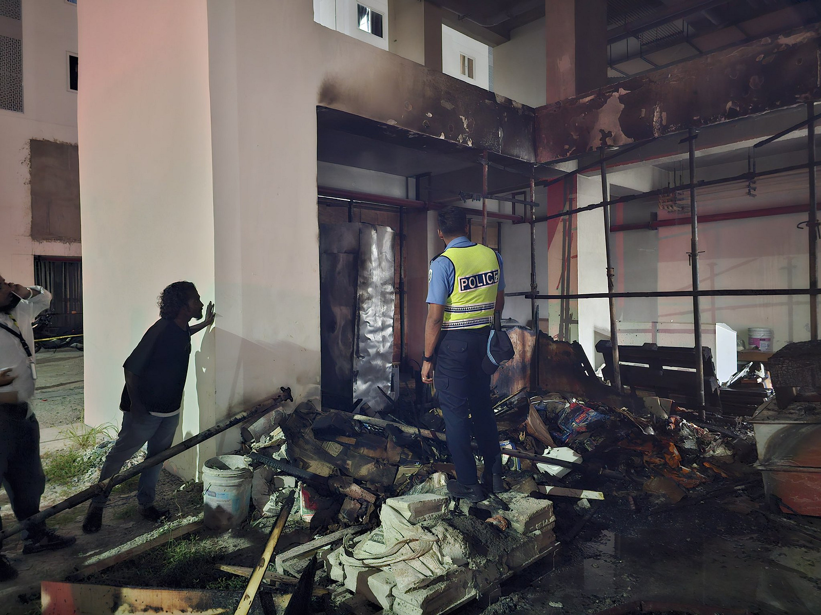 ކުނިތަކެއްގައި ރޯވުމުން، އެފްޑީސީގެ ޓަވަރުގެ ފެން ހޮޅިތަކަށް ދިމާވި މައްސަލަ ހައްލުކޮށްފި: ހަމްދާން