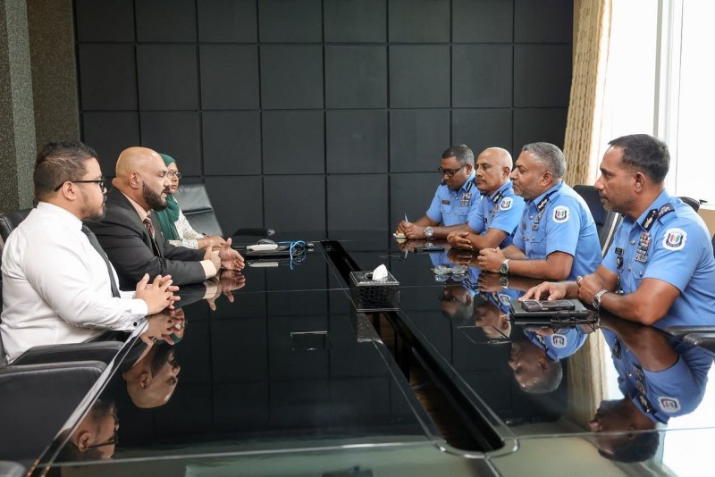 އެކްސިޑެންޓްތައް އިތުރުވާއިރު ޓްރެފިކް ހައްލު ކުރާ އޮފީހުގެ ވެރިން ސީޕީއާއެކު މަޝްވަރާއަށް
