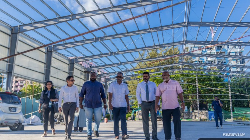 ވަޒީރު ރާފިޢު، މާލޭ އިންޑޯ ހޭންޑްބޯޅަ ކޯޓުގެ މަސައްކަތް ކުރިއަށްދާގޮތް ބައްލަވާލައްވައިފި