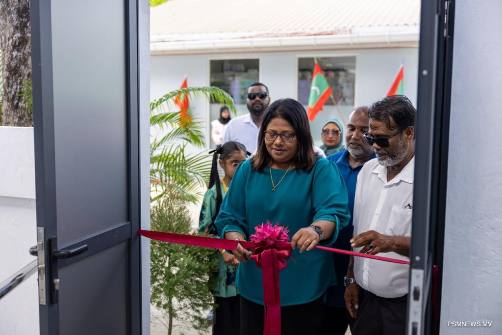 ޞިއްޙީ މަރުކަޒެއްގައި ފިޒިއޮތެރަޕީގެ ޚިދުމަތް ފެށި ފުރަތަމަ ރަށަކަށް ކާށިދޫ!