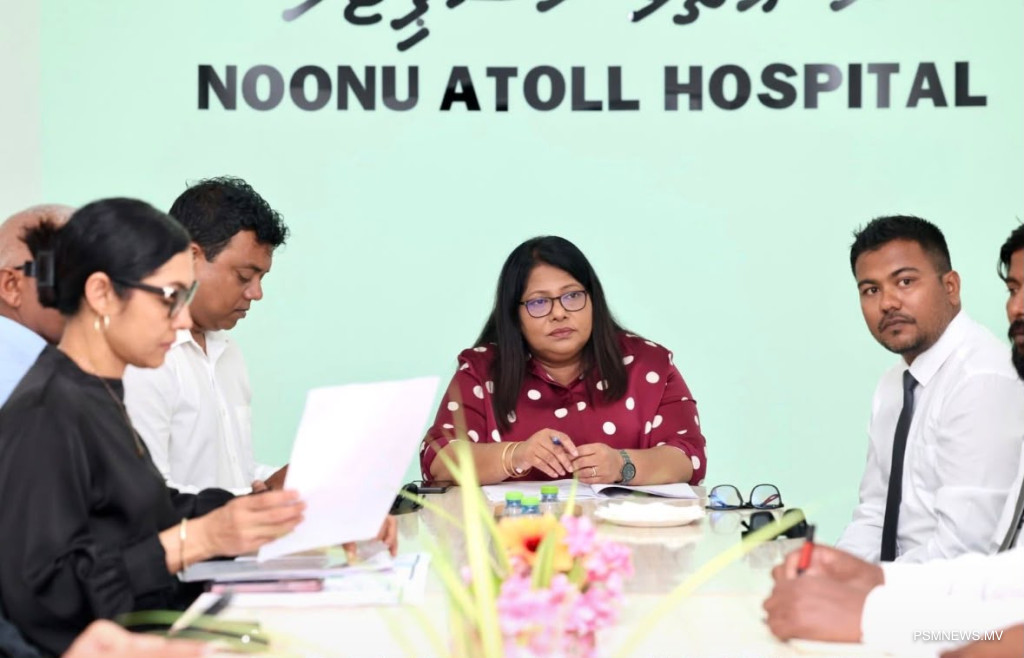 ނ.އަތޮޅަށް ވަޒީރު ކުރައްވާ ދަތުރުފުޅުގައި މުހިންމު މަސައްކަތްތަކެއް