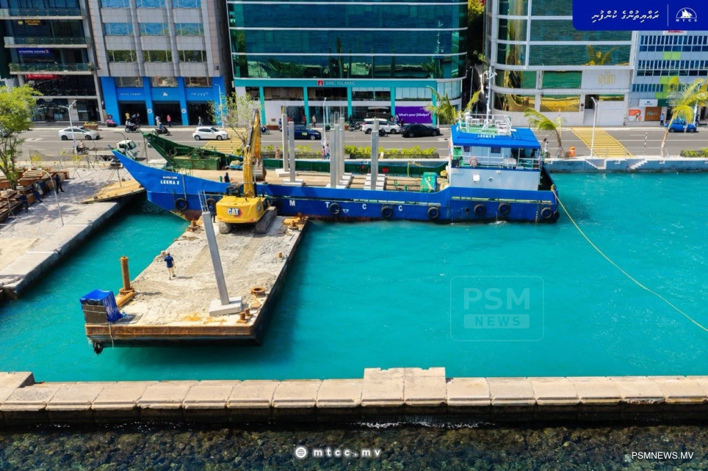 މާލެ އުތުރު ފަރާތު ބަނދަރުގައި ފިންގަރ ޖެޓީ ހަދަން ފަށައިފި