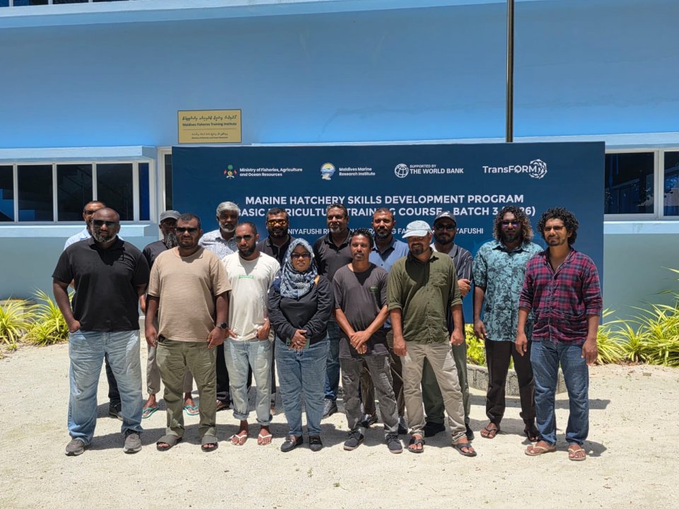 ފަރުމަސް އާލާކުރުމުގެ ތަމްރީން ޕްރޮގްރާމުގެ 3 ވަނަ ބުރު ފަށައިފި