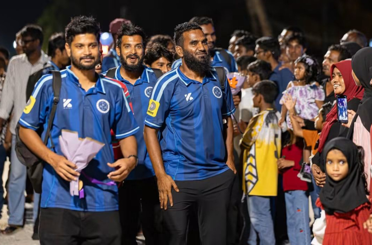 ދިއްދޫގެ ފޭވަރިޓް ޓީމަށް އެ ރަށުން ހޫނު މަރުހަބާއެއް