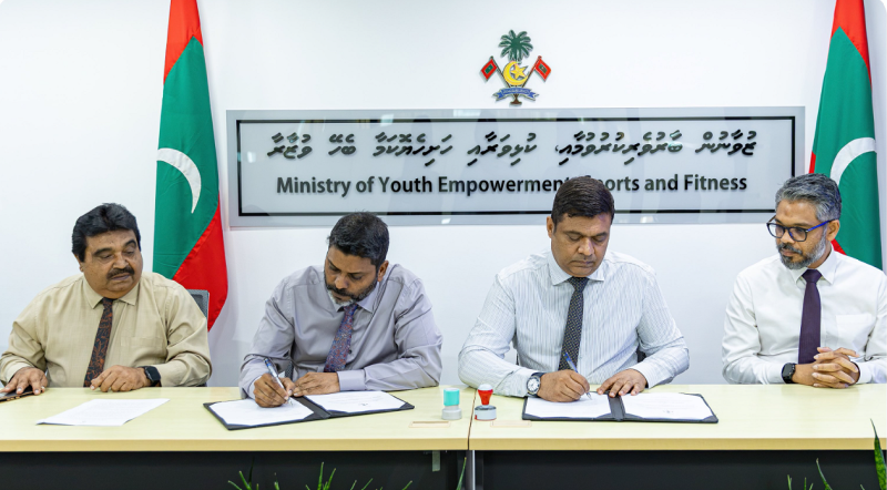 ފަތުރުވެރިކަމުން ޒުވާނުންނަށް އެޕްރެންޓިސްޝިޕްތައް ފުރުސަތުތައް ފަހިކޮށްދޭން އެމްއޯޔޫއެއް