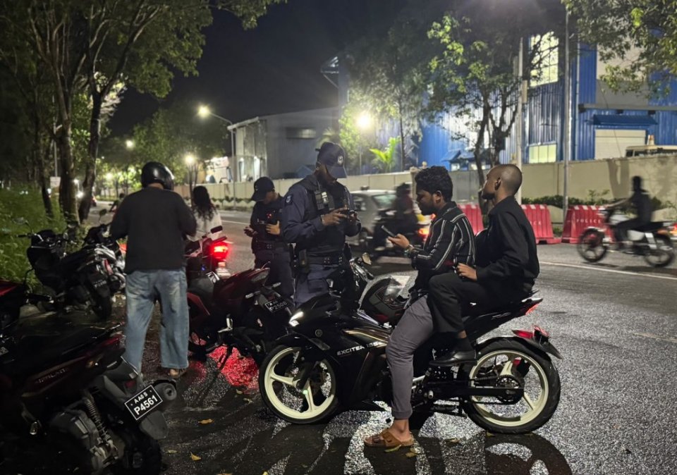 މާލެ ސަރަހައްދުގައި ޓްރެފިކްގެ ހާއްސަ އޮޕަރޭޝަނެއް