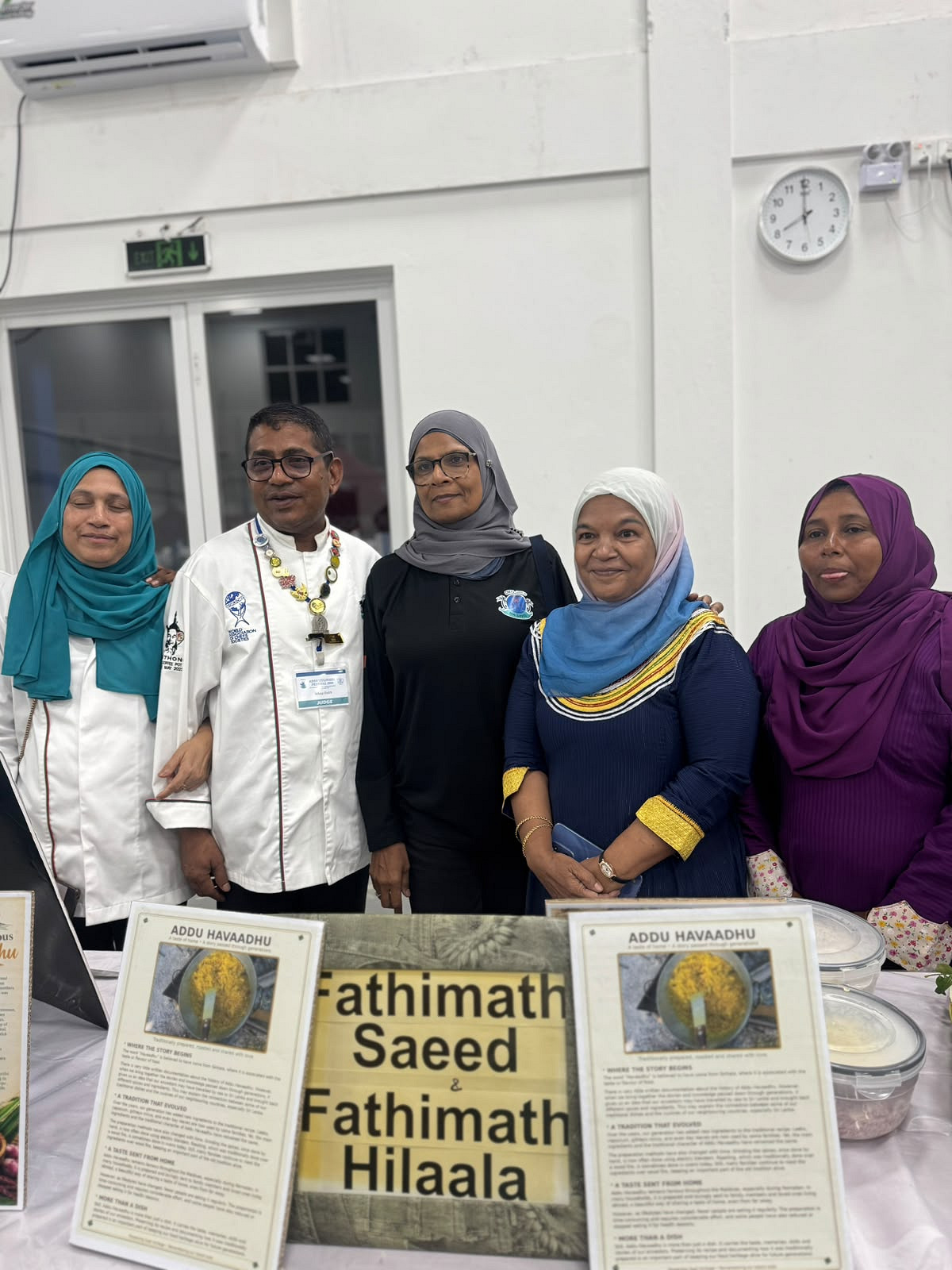ޝެފްސް ގިލްޑް އޮފް މޯލްޑިވްސްގެ 20 ޝެފުންނާއެކު އައްޑޫ ކަލިނަރީ ފެސްޓިވަލް ކާމިޔާބު!