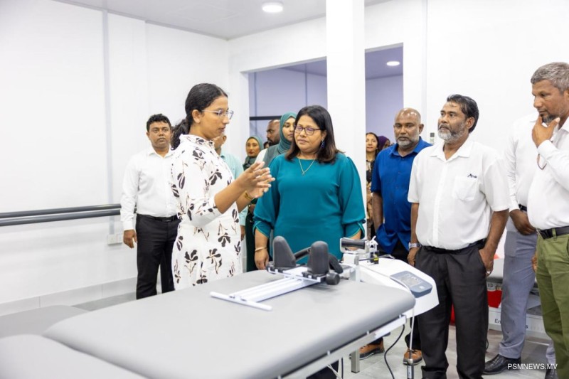 ޞިއްޙީ މަރުކަޒެއްގައި ފިޒިއޮތެރަޕީގެ ޚިދުމަތް ފެށި ފުރަތަމަ ރަށަކަށް ކާށިދޫ!