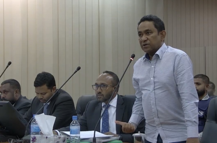 ފުއްގިރި މައްސަލާގައި ޔާމީނަށް މި މަހު ހުކުމް ކުރަނީ