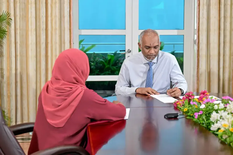 އަންހެން ކުދިން ބާރުވެރިކުރުވަން ދުރުވިސްނޭ ސިޔާސަތުތަކެއް ތަންފީޒު ކުރާނަން: ރައީސް މުއިއްޒު