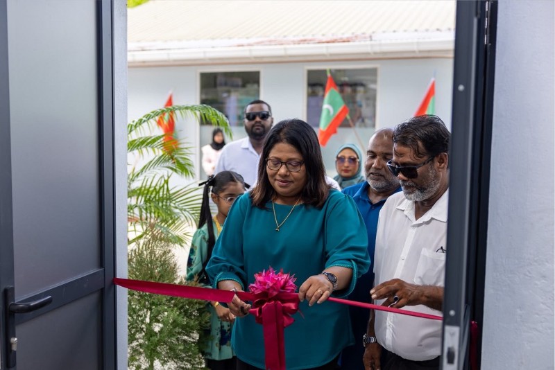 އަތޮޅުތެރޭ ގާއިމުކުރި ފުރަތަމަ ފިޒިއޯތެރަޕީ މަރުކަޒު ކާށިދޫގައި ހުޅުވައިފި