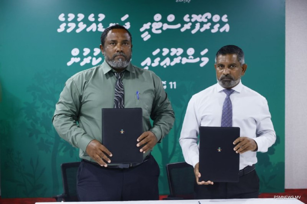 10 ރަށެއްގައި އެގްރޯފޮރެސްޓްރީ ދަނޑުތައް ޤާއިމުކުރުމުގެ އެއްބަސްވުމެއް