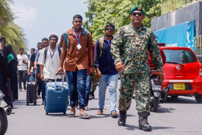 351 ދަރިވަރުންނާއެކު ވަޠަނީ ޚިދުމަތުގެ 4ވަަނަ އަސާސީ ތަމްރީން ފަށައިފި