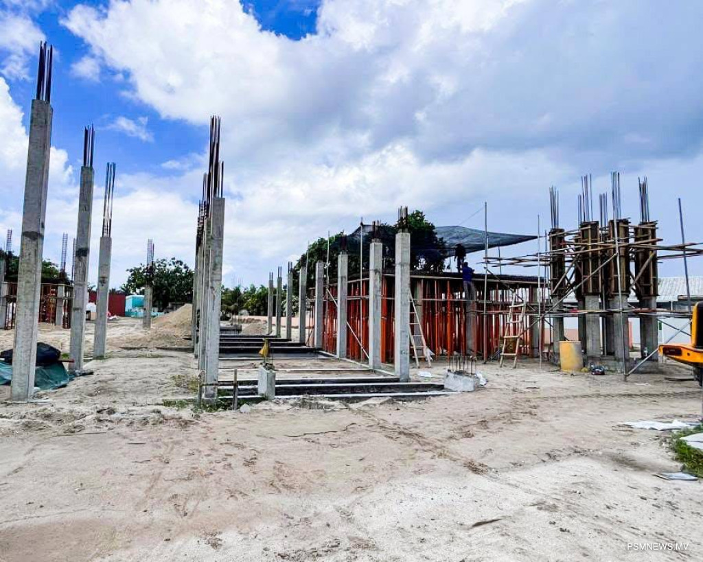 ފޯކައިދޫއާއި މިލަންދޫ އިސްލާމީ މަރުކަޒުގެ މަސައްކަތް ކުރިއަށް