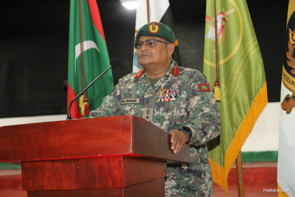 ސިފައިންގެ 75ވަނަ އަސާސީ ތަމްރީނު ކޯސް އިފުތިތާހުކޮށްފި