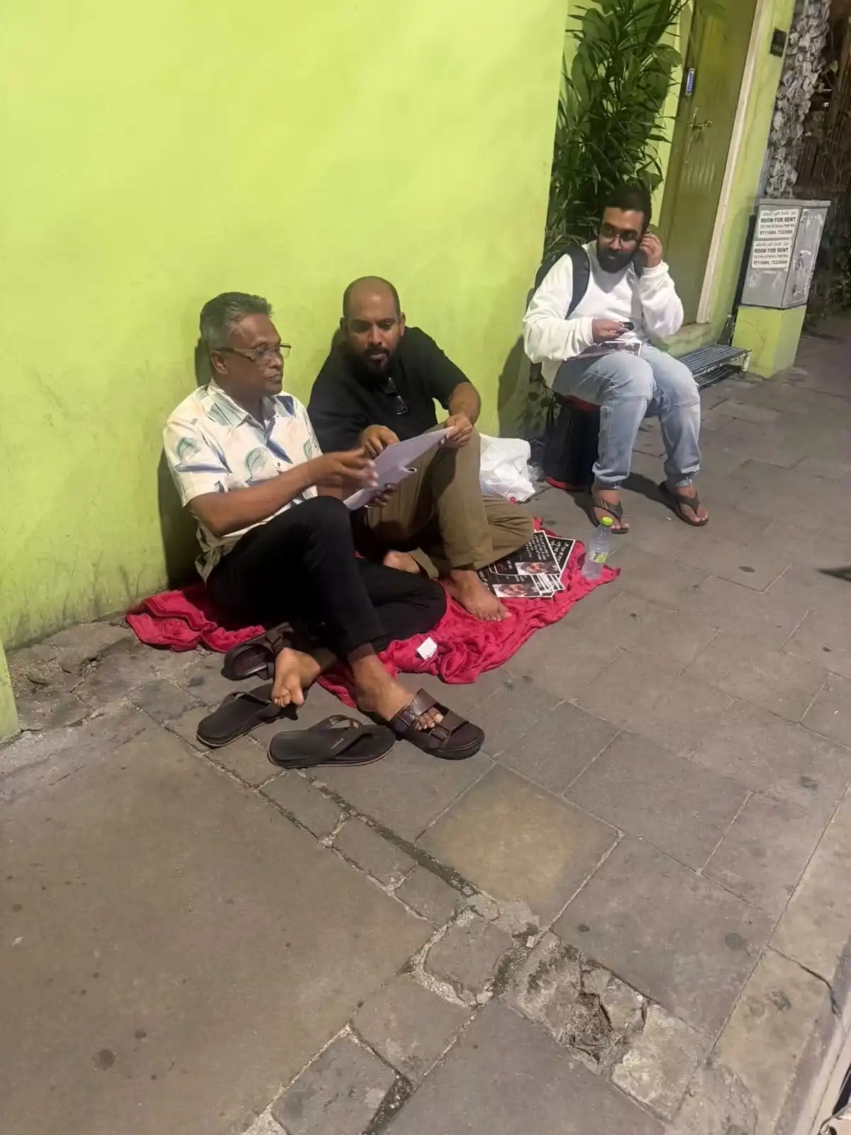 ސައީދުއާ ބައްދަލުކުރެއްވުމަށް މާލެ ސިޓީގެ މޭޔަރު އާދަމް އާޒިމް ވެސް ވަނީ އެތަނަށް ވަޑައިގެންފައި