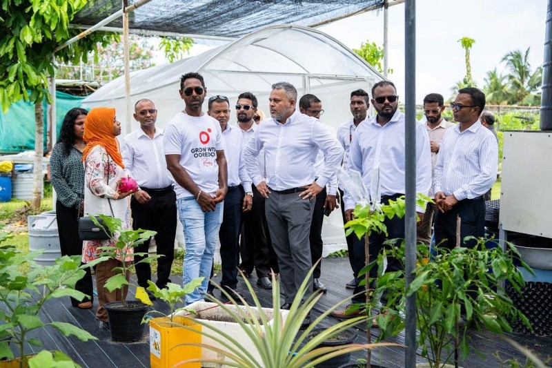 5 މިލިއަން ގަސް އިންދުމުގެ މަޝްރޫޢުގެ ދަށުން ގާއިމްކުރާ ފުރަތަމަ ނާސަރީ މީދޫގައި ހުޅުވައިފި