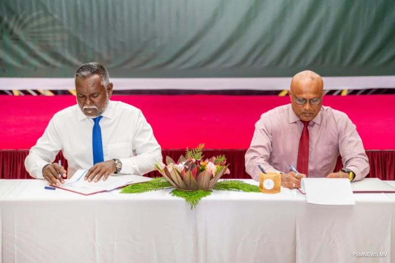 އައްޑޫ މީދޫގެ ދަނޑުވެރިކަން ކުރިއަރުވަން މުހިންމު 3 އެއްބަސްވުމެއް